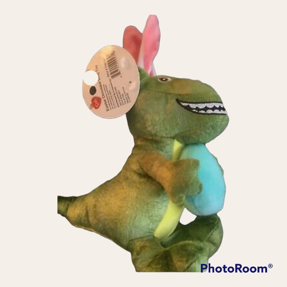 Pet EASTER DINOSAUR DOG TOY SQUEAKS 8"
